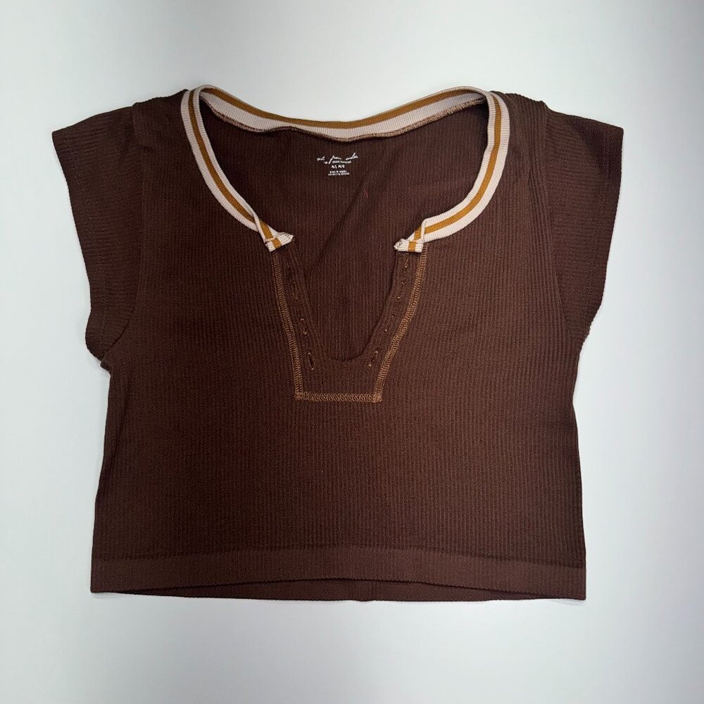 Urban Outfitters Out From Under "Go For Gold" Crop Top